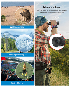 Pour téléobjectif Apexel T18XZJ avec couvercle de trépied Zoom 18X pour la photographie et le téléphone portable Compatible - Product Image 3