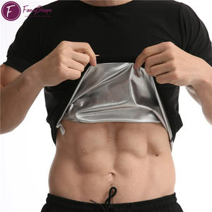 Chemise de compression respirante pour hommes, haut de gilet de sueur de sauna pour brûler les graisses, type serre-taille - Product Image 6