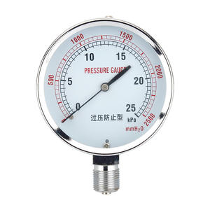 Manómetro de Diafragma YE-75, Tipo de Prevención de Sobrepresión, Micromanómetro para Gas Natural, Manómetro en KPa (0-6 KPa, 10 KPa, 20 KPa) - Product Image 2