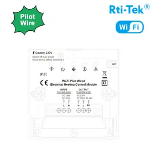 Radiateur électrique Thermostat Wifi Contrôleur de chauffage Module pilote de fil pilote