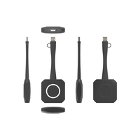Kit émetteur-récepteur HDMI sans fil BYOM 4K à faible latence pour la mise en miroir d'écran en salle de réunion, sur téléviseur, projecteur, ordinateur portable, PC, téléphone