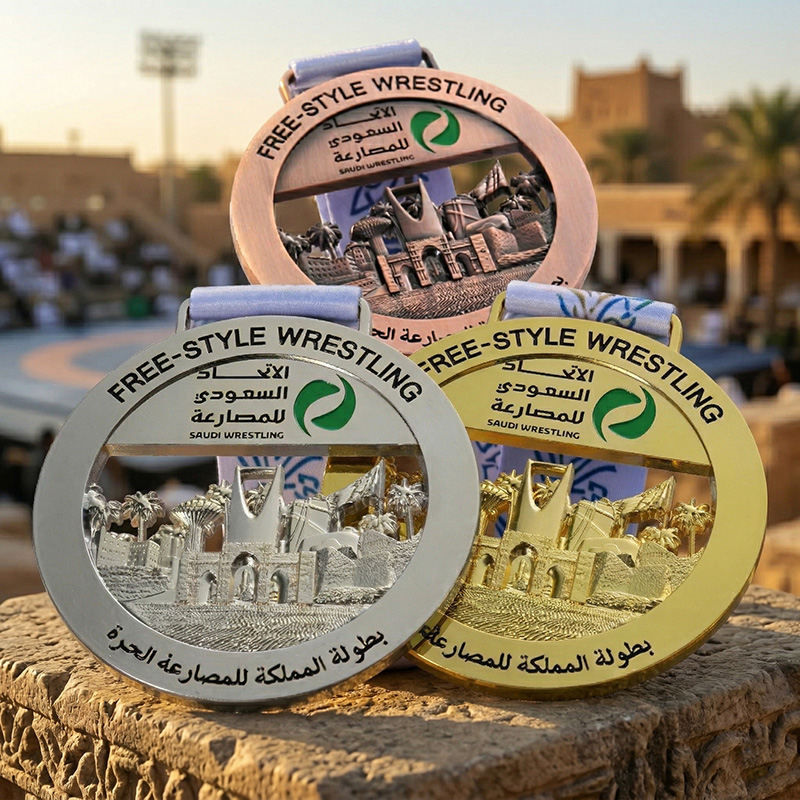 Médaille moulée sous pression personnalisée