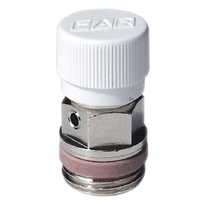 Valvola di scarico aria manuale da 1/2 pollice per impianti idraulici - Product Image 1