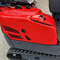 Lyusenics OEM ODM Excavator Mini 1.5 Ton Kapasitas Bucket 0.28m Efisiensi Tinggi Mesin Penggali Hidrolik Crawler Gear Nursery Engine