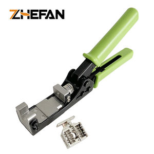 AMP Type 110 Keystone Jack Prise Modulaire Pince À Sertir Multifonctionnelle RJ45 Poinçon Vers Le Bas Modulaire Main Réseau Sertissage - Product Image 1