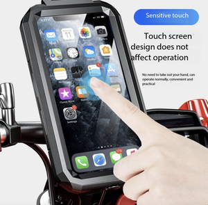 Gran oferta, rotación de 360 grados, montaje Universal para manillar de bicicleta, plástico ABS, resistente al agua, funda para teléfono móvil de liberación rápida, motocicleta - Product Image 6