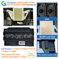 Cabezal de Impresión Original Compatible con L1800, L1390, L1400, R1390, R270, R265, R260, R360, R1800, UV, DTG, DTF, DFT, F173050 para Impresora