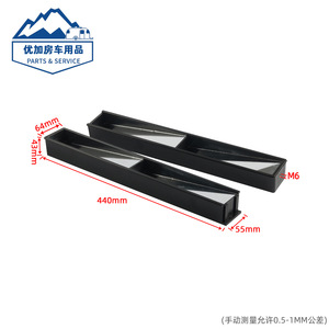 กระจกมองหลังแบบนูนสีดำด้านในสำหรับรถกอล์ฟ EZ Go Turf T อุปกรณ์อเนกประสงค์ - Product Image 5