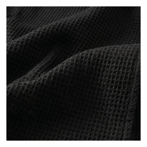 Tela de Toalla Tejida de Algodón 100% de Primera Calidad, 350 g/m², para Albornoces, Toallas, Bolsas, Batas - COLOR NEGRO - Product Image 1
