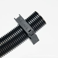 Clips de câble flexibles en nylon et plastique Support de conduit de montage flexible Collier de serrage de tube de tuyau