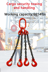Eslinga de Cadena de Elevación de Eslabones Redondos Soldados Grado G80, de Acero con Óxido Negro, para Remolque, Minería y Aparejos Industriales G80 Li - Product Image 6