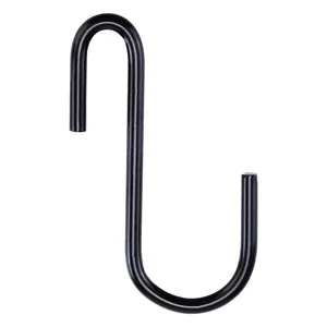 Black S Shaped Hooks Hanging Hangers Kitchen Hanging Hooks