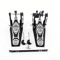 Professional Double Bass Drum Pedal Chain Drive Percussion Instruments Metal 3.5kg OEM for Adult