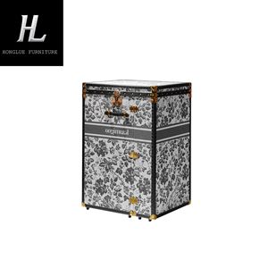 Pháp Retro in trang điểm Tủ thiết kế sáng tạo di chuyển bên Tủ lưu trữ tủ bàn trang điểm - Product Image 6