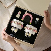 Vente en gros de bougies parfumées artisanales romantiques pour mariage en plein air, écologiques, hautement parfumées, aromathérapie, luxe, senteur florale, coffret cadeau