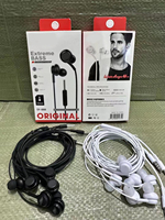 Casque filaire à oreilles très vendu Meilleure qualité Casque filaire avec microphone Casque pour Infinx pour Samsong pour Oraimo