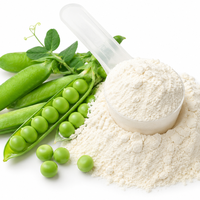 Poudre de collagène de pois à haute activité, peptides de protéines végétales en vrac pour additif alimentaire