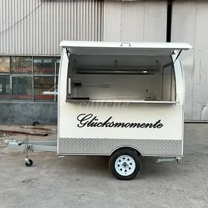Chariot de Restauration Mobile Électrique Commercial pour Donuts et Glaces, Idéal pour la Vente en Extérieur – Nouveauté UE - Product Image 1