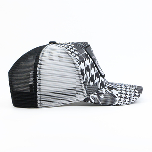 หมวกแก๊ปปักลายสัตว์คุณภาพสูง หมวกตาข่ายสไตล์ Dad Hat ลายฟาร์มสัตว์ หมวกเบสบอลแบบสแนปแบ็ค 5 แฉก หมวก Trucker - Product Image 2