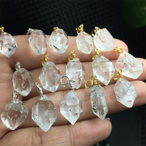 Colgante de Plata 925 al Por Mayor con Piedras de Cristal Natural Sanadoras Joyería de Piedras Preciosas Amatista Collar de Aguamarina y Cuarzo Jardín para Regalo - Product Image 3