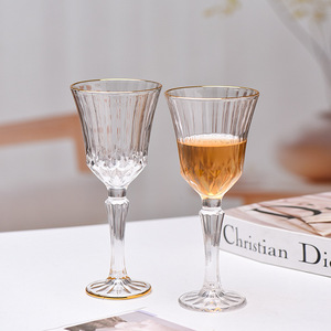 Calice in Vetro Senza Piombo con Bordo Dorato di Kaly's Classic Drinkware, Capacità 255 ml, Ideale per Brandy, Vino e Feste - Product Image 6