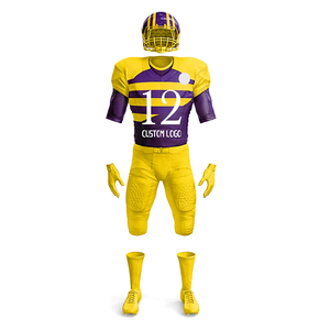 Kit de ropa de fútbol personalizable Jersey y pantalones transpirables Opciones de talla grande para la práctica del día del juego o equipos deportivos escolares - Product Image 2