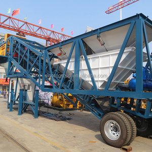 Centrale à béton mobile haute productivité, prix usine, 50m³, sur camion, portable - Product Image 5