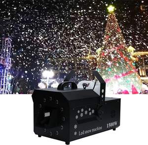 Máquina de Nieve Artificial para Interiores y Exteriores de 900W/1500W, con Copos de Nieve Atmosféricos, Control DMX512 y Control Remoto Inalámbrico - Product Image 4
