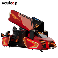 Simulador de Carreras VR 5D, Simulador de Conducción con Movimiento, Realidad Virtual, Área de Juegos Interior, Simulador de Superdeportivos F1, Máquina de Juegos Arcade 12D