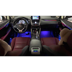 Kit d'éclairage d'ambiance de luxe pour voiture Symphony pour Lexus NX 2015-2021, bande LED intérieure, éclairage à fibre optique acrylique, vente directe usine - Product Image 3