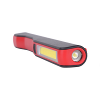Lampe de travail industrielle LED COB rechargeable, lampe d'inspection pour mécanicien, lampe torche portable de poche, IP33, 6000K, lumière du jour