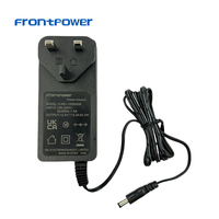 Alimentation Frontpower 65w max 15v 4a 24v 2.7a 18v 2.5a uk adaptateur 9v UKCA CB EMC prise murale adaptateur d'alimentation pour la sécurité cctv