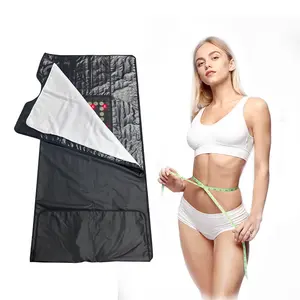 BTWS portable steam sauna blanket with tourmaline infra red blanket for weight loss and detox