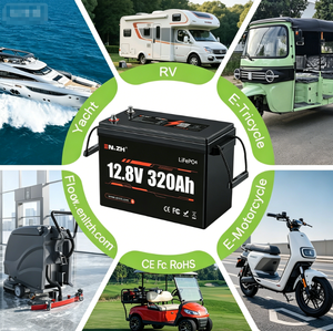 Batteries lithium-ion de qualité supérieure Enlzh, prismatiques, 12,8 V 320 Ah, batterie Lifepo4 12,8 V pour système de stockage d'énergie solaire - Product Image 5