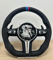 Volante de Coche Personalizado M Performance para BMW F10 F15 F16 F20 F30 F31 F35 F36 M3 F80 M4 F82 M5 F90 en Cuero y Alcántara