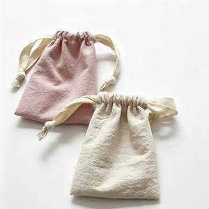 Bolsas de Lona de Algodón Orgánico Biodegradable con Cordón, Bolsa de Regalo de Alta Calidad para Joyería - Product Image 3