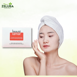 Masker Lembar Wajah Sensitif Berminyak, Pendingin Instan, Menyegarkan, Menenangkan, Mengurangi Bengkak, Melembapkan, Perawatan Setelah Terpapar Sinar Matahari, Perawatan Musim Panas - Product Image 4