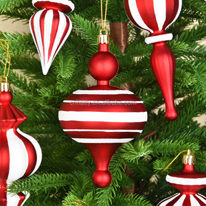 Promotion Vente Flash Boules de Noël Personnalisables de Haute Qualité en Plastique Écologique avec Finition Galvanisée à Suspendre - Product Image 3