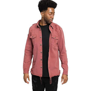 2025 printemps coton jean veste hommes Denim veste pour hommes bas prix bonne qualité fait à la main hommes veste d'hiver Look classique - Product Image 3