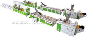 UPVC <span class=keywords><strong>PVC</strong></span> hồ sơ cho cửa sổ và cửa ra vào sinh thái vật liệu xây dựng làm máy đùn dòng - Product Image 4