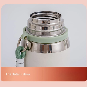 กระติกน้ำเก็บความร้อนสแตนเลส ทนความร้อนสูง ความจุเยอะ พกพาสะดวก ของขวัญสำหรับสาวๆ กระติกเก็บอุณหภูมิสีสันสดใส - Product Image 6