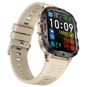 Newest 1.96 Inch Smart Watch Sports Outdoor Fitness Tracker Waterproof Qx11 Smartwatch For Men Android Smart Wristbands