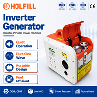 Zuverlässiger Tragbarer Benzin-Generator Leiser Inverter-Stromerzeuger Kompaktes Design Kraftstoffeffizient für Outdoor-Camping und Notfälle