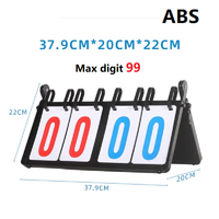Tableau de bord de haute qualité en PVC pour les jeux de sport Volleyball Football Badminton Basketball Compétition Tableau de pointage