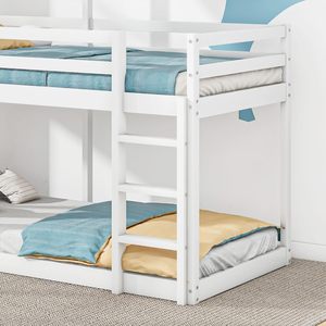 Per la camera dei bambini camera da letto mobili di fabbrica all'ingrosso 6-in-1 moderno castello di legno casa sull'albero modulare bambino bambino letto per bambini - Product Image 3