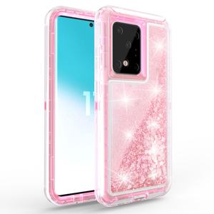 Di lusso antiurto Liquid quicksand caso di scintillio della cassa del telefono per <span class=keywords><strong>samsung</strong></span> <span class=keywords><strong>s20</strong></span> 3 in 1 per <span class=keywords><strong>samsung</strong></span> <span class=keywords><strong>S20</strong></span> più il caso di scintillio - Product Image 2