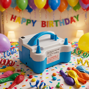 Pompe à ballons électrique miniature HT-<span class=keywords><strong>508</strong></span>, outil <span class=keywords><strong>automatique</strong></span> de gonflage en aluminium pour cadeaux ou jouets - Product Image 3