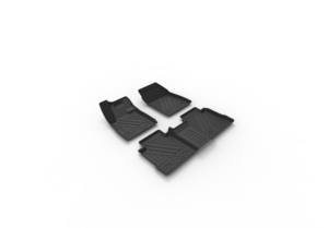 Autobo pour <span class=keywords><strong>Ford</strong></span> Mondeo 2017-2021 Berline Moderne TPE Tapis de Sol de Voiture Tout Temps Ensemble Complet 100% Imperméable Facile à Nettoyer - Product Image 2