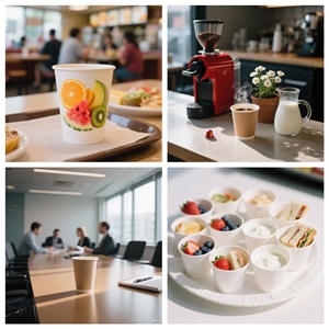 Cuencos de sopa desechables para <span class=keywords><strong>minestrone</strong></span> y sopa de pasta - Product Image 6