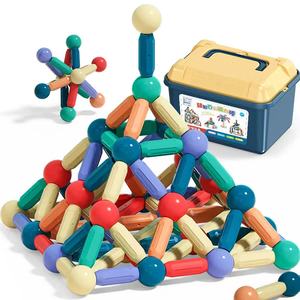 בניין חינוכי מגנטי 3d בלוקים אריחים צעצועים די להגדיר עבור גיל 3 + - Product Image 5